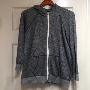 American Eagle Zip Up Dark Grey Workout Jacket